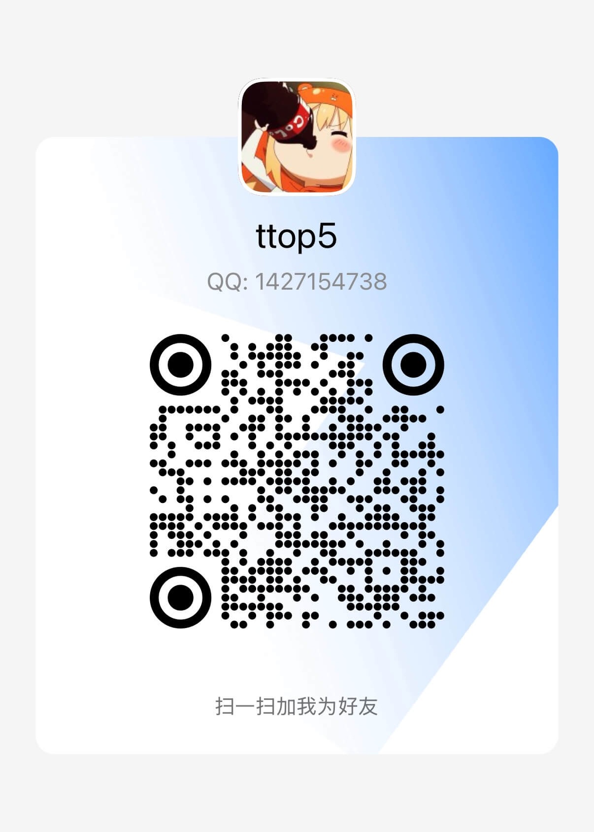 QQ 联系方式二维码